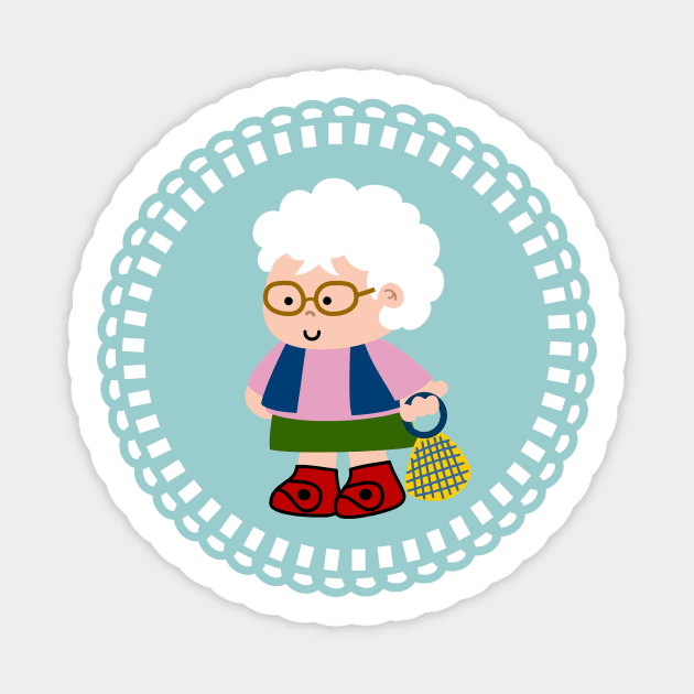 Granny Sticker by soniapascual